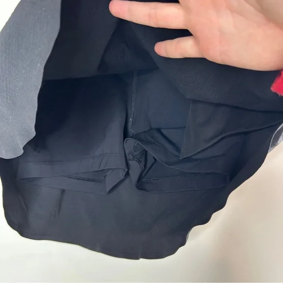 Athleta Black Crest Skort Skirt Size 0 Built in Shorts - Picture 8 of 12